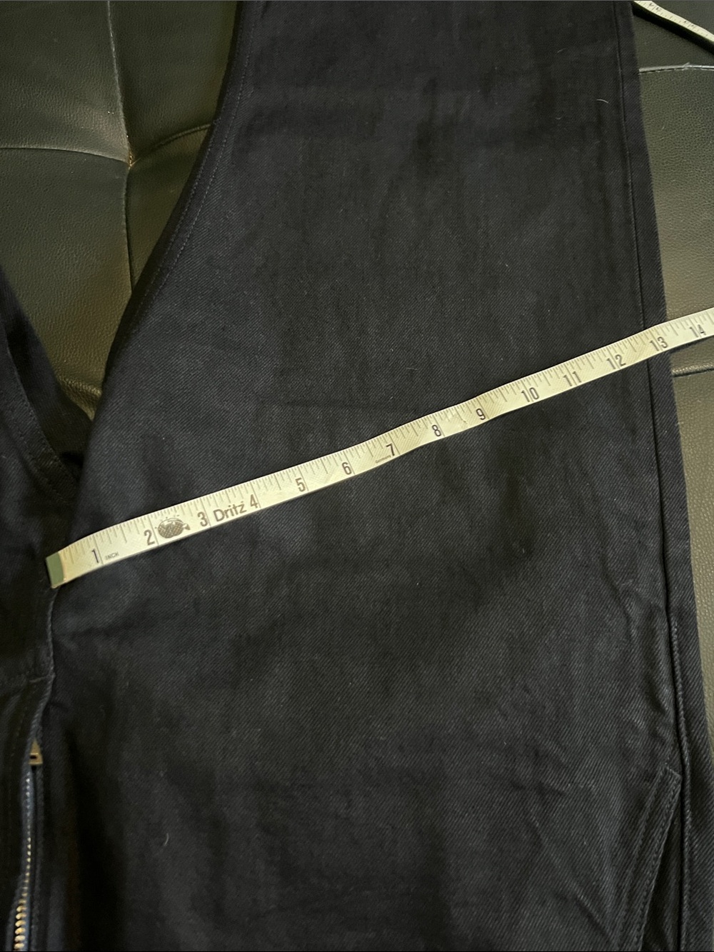 Red Tornado Black/Blue chino pant - Picture 11 of 13